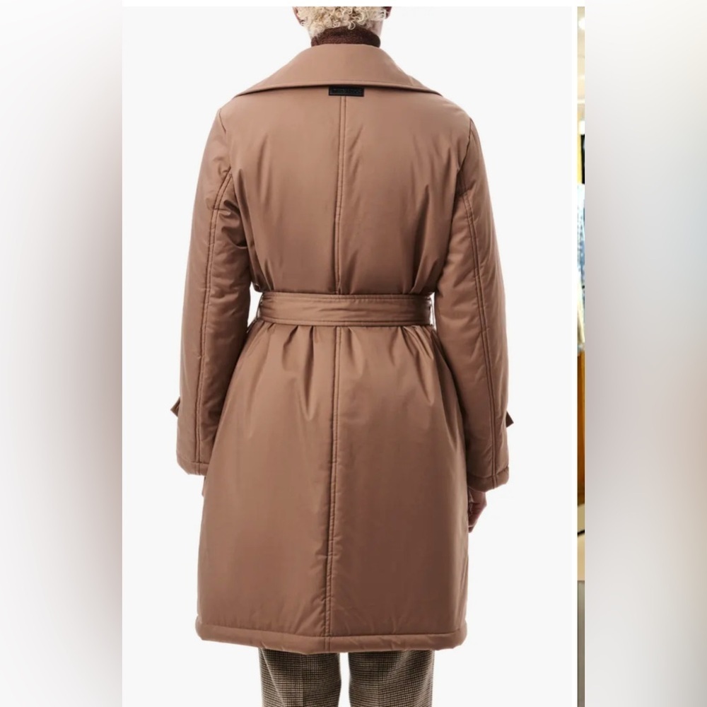 Bernardo Tan Belted Trench Coat New NWT - Picture 3 of 11